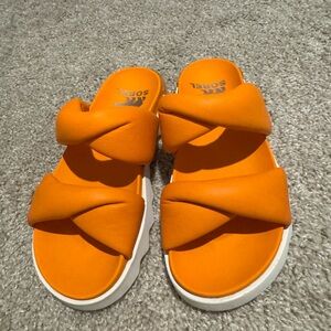 Sorel Bright Orange Women's Flats